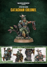 Warhammer 40k Games Workshop Astra Militarum Catachan Colonel - Limited Edition